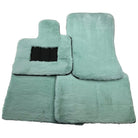 Tiffany Blue Sheepskin Floor Mats For Bentley Flying Spur (2005-2013) Er56 Design Brand - AutoWin