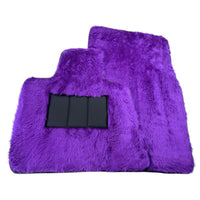 Violet Sheepskin Floor Mats for Rolls-Royce Cullinan (2018-2025)