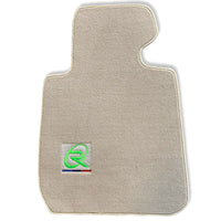 Beige Floor Mats For BMW 1 Series E87 Brand Tailored Set Perfect Fit Green Collection - AutoWin