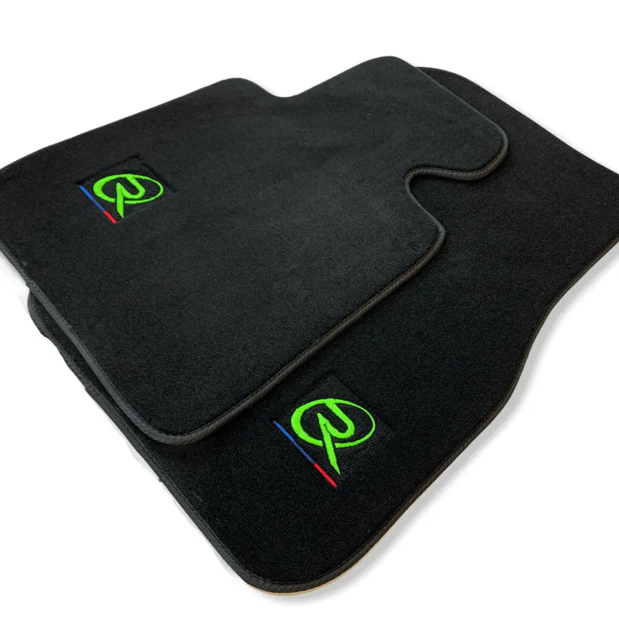 Black Floor Mats For BMW 6 Series G32 Gt Gran Turismo Tailored Set Perfect Fit - AutoWin