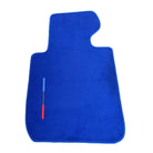 Blue Floor Mats For BMW 1 Series E82 With M Package - AutoWin