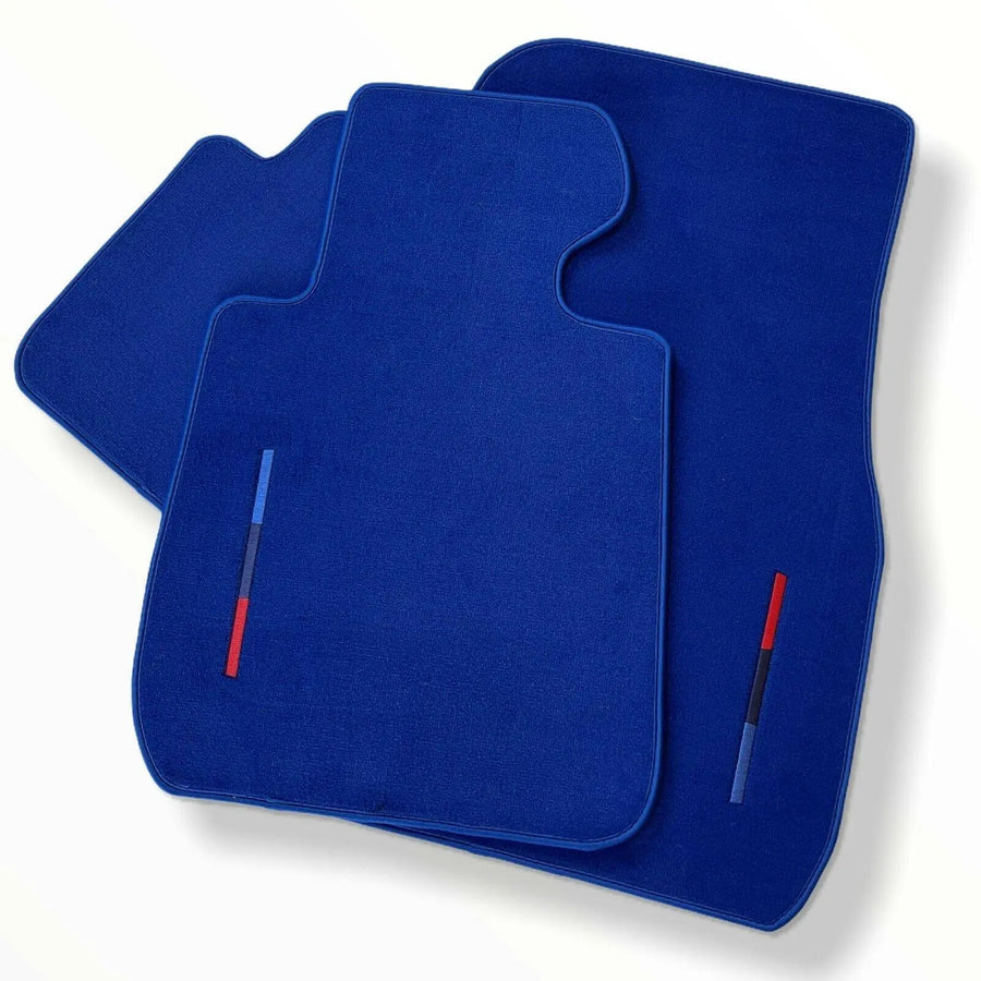 Blue Floor Mats For BMW 6 Series E63 With M Package - AutoWin