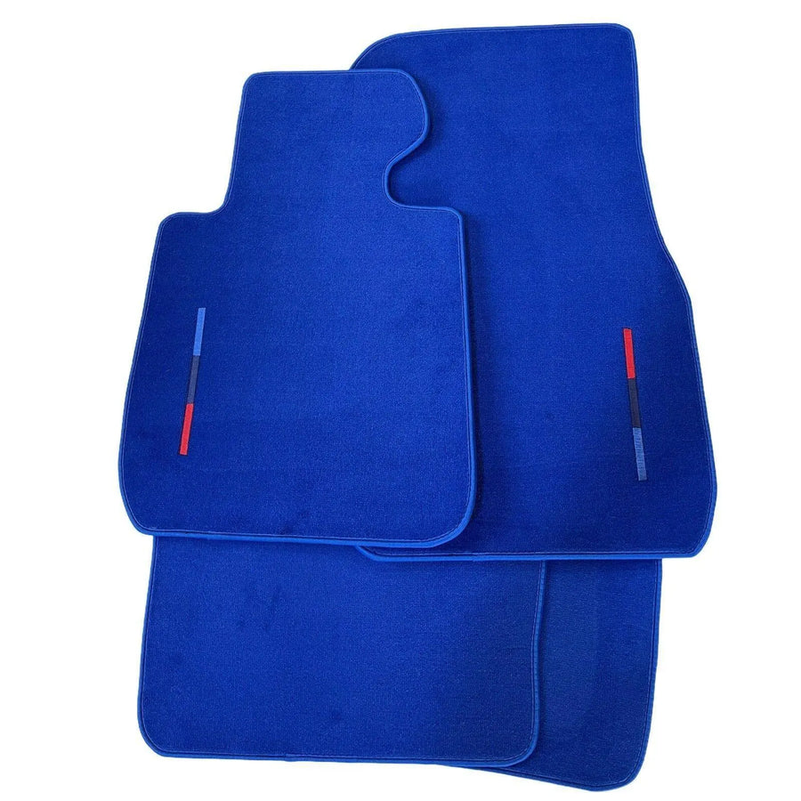 Blue Floor Mats For BMW 6 Series E63 With M Package - AutoWin