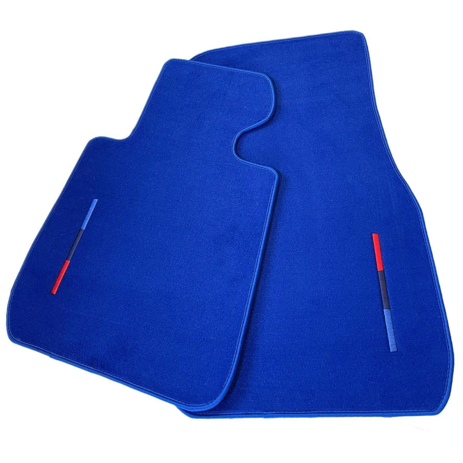 Blue Floor Mats For BMW 8 Series G14 With M Package - AutoWin