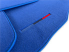 Blue Floor Mats For BMW M3 F80 Series With M Package - AutoWin