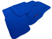 Blue Floor Mats For BMW M3 F80 Series With M Package - AutoWin