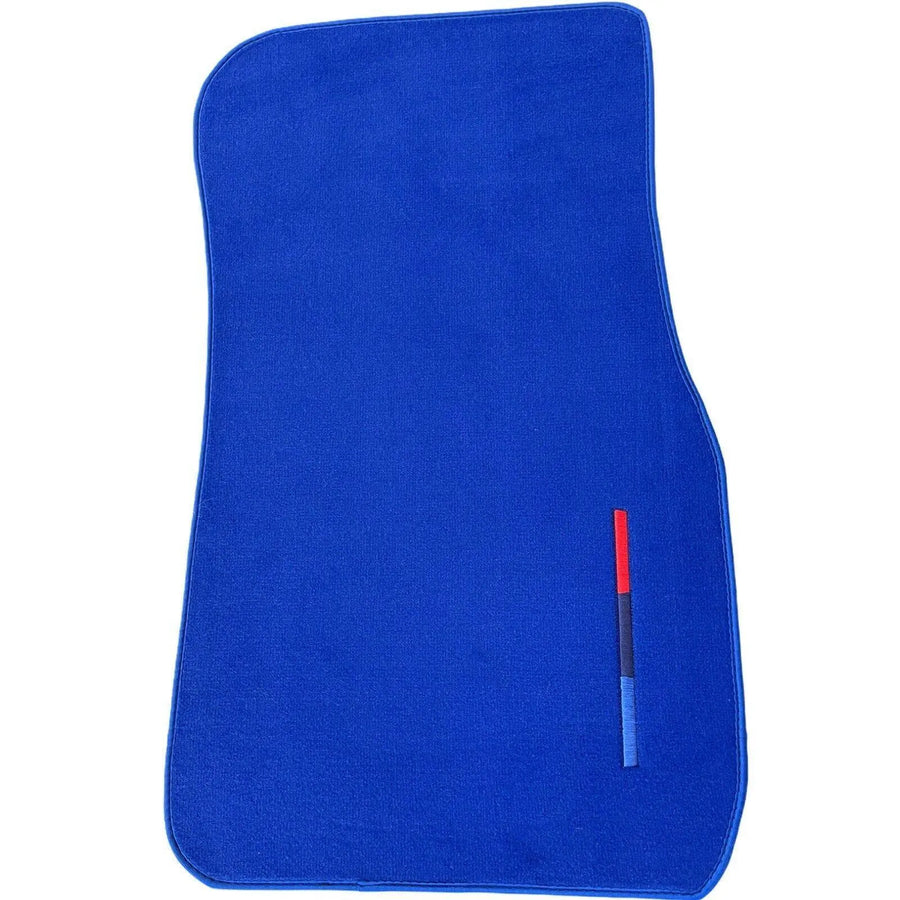 Blue Floor Mats For BMW M4 Series F82 With M Package - AutoWin