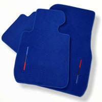 Blue Floor Mats For BMW X5 Series G05 With M Package - AutoWin