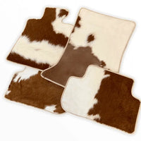 Cow Leather Floor Mats For Bentley Arnage T (1998-2009) - AutoWin
