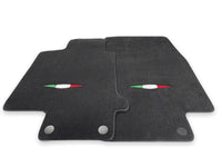 Floor Mats For Maserati GranCabrio I (2010-2019) Black IT Edition - AutoWin