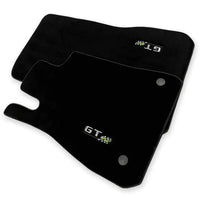 Floor Mats For Mercedes-Benz Amg Gtr Green Logo Autowin Brand - AutoWin