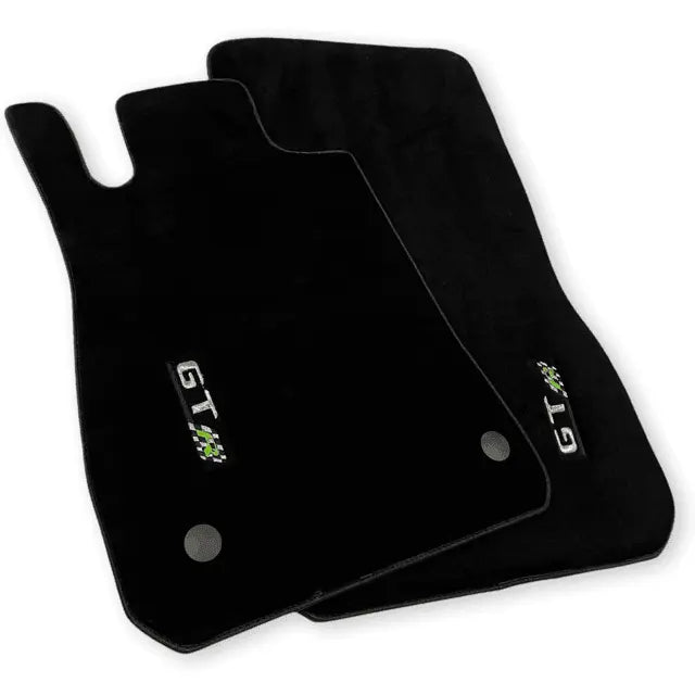 Floor Mats For Mercedes-Benz Amg Gtr Green Logo Autowin Brand - AutoWin