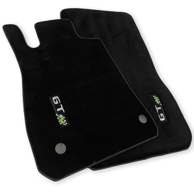 Floor Mats For Mercedes-Benz Amg Gtr Green Logo Autowin Brand - AutoWin