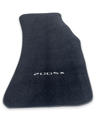 Floor Mats For Nissan 200 SX (1989-1994) Tailored Black Carpets - AutoWin