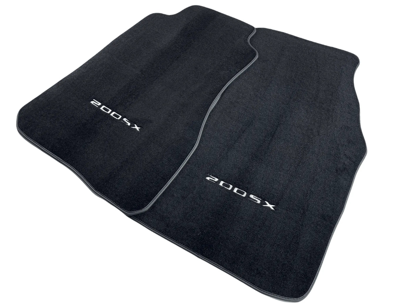 Floor Mats For Nissan 200 SX (1989-1994) Tailored Black Carpets - AutoWin