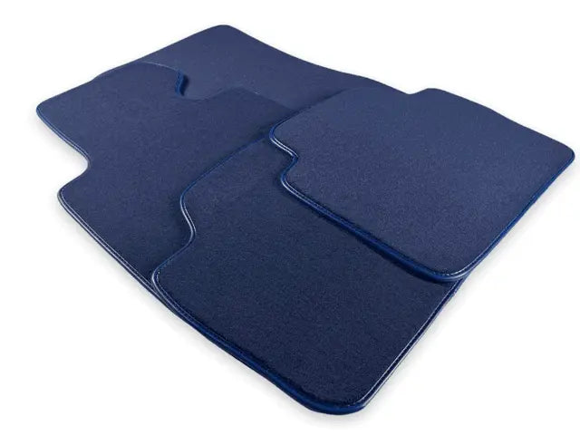 Floor Mats For Rolls Royce Shadow 1965-1977 Dark Blue - AutoWin