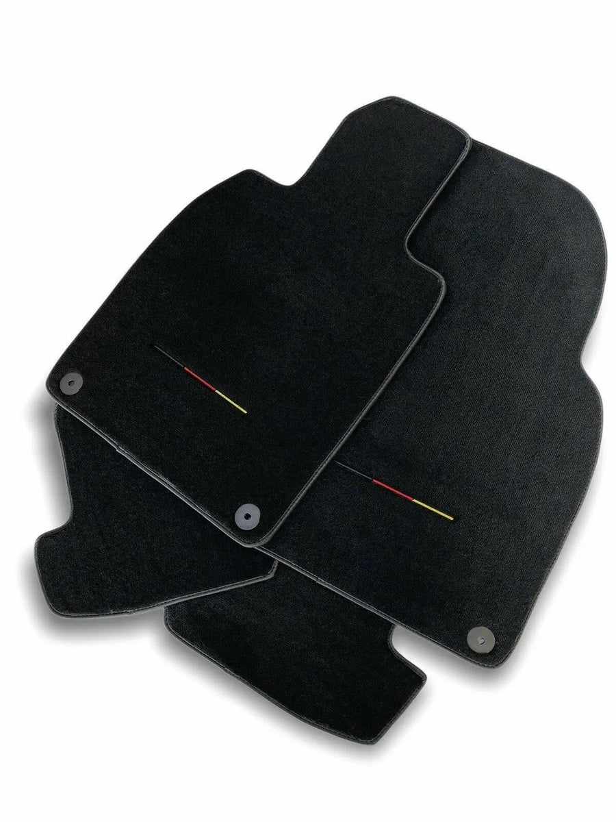 Floor Mats for Porsche 918 Spyder 2015 Carpet Germany Flag AutoWin Brand - AutoWin