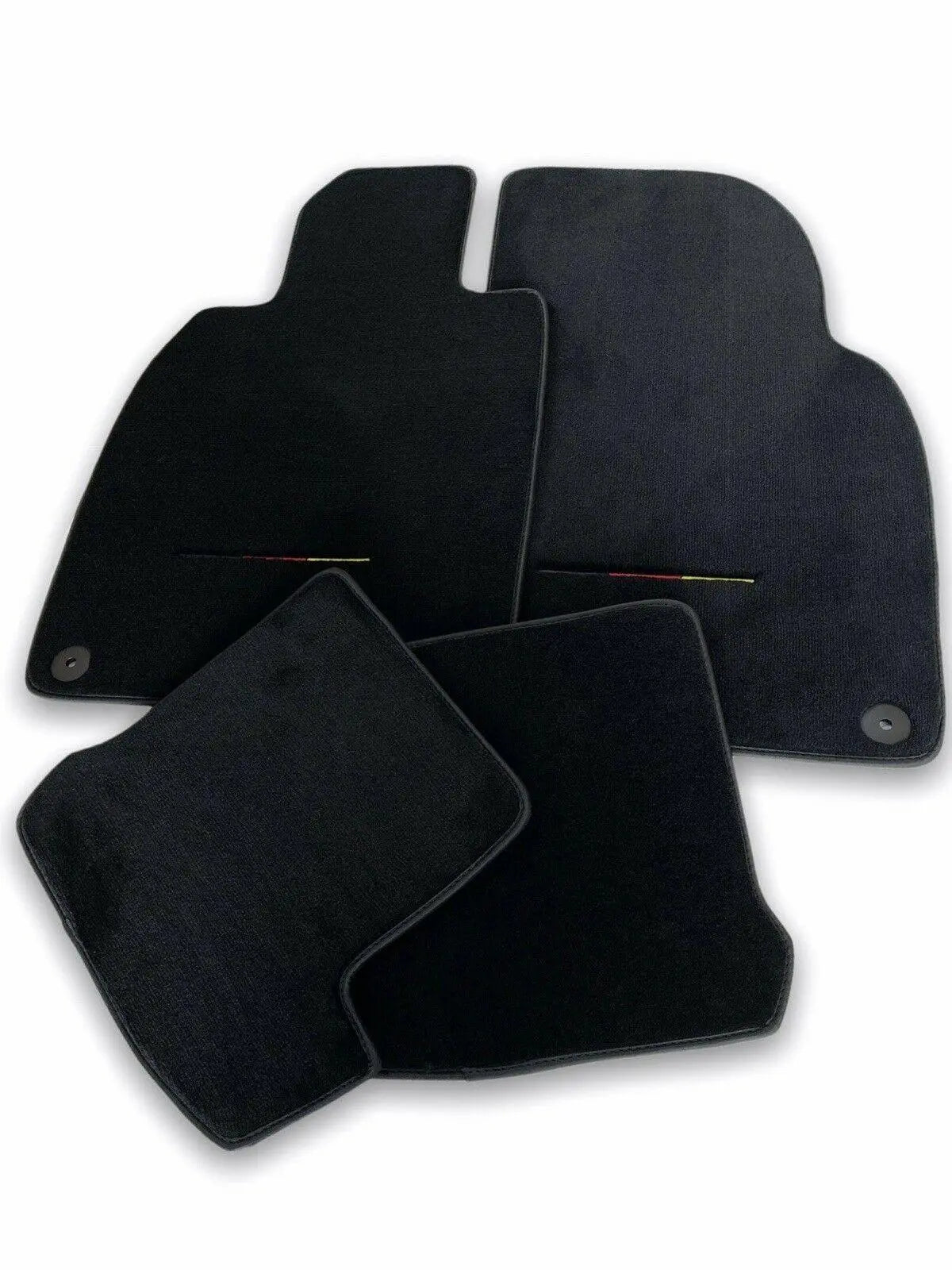 Floor Mats for Porsche Taycan 2019-2023 Carpet Germany Flag AutoWin Brand - AutoWin