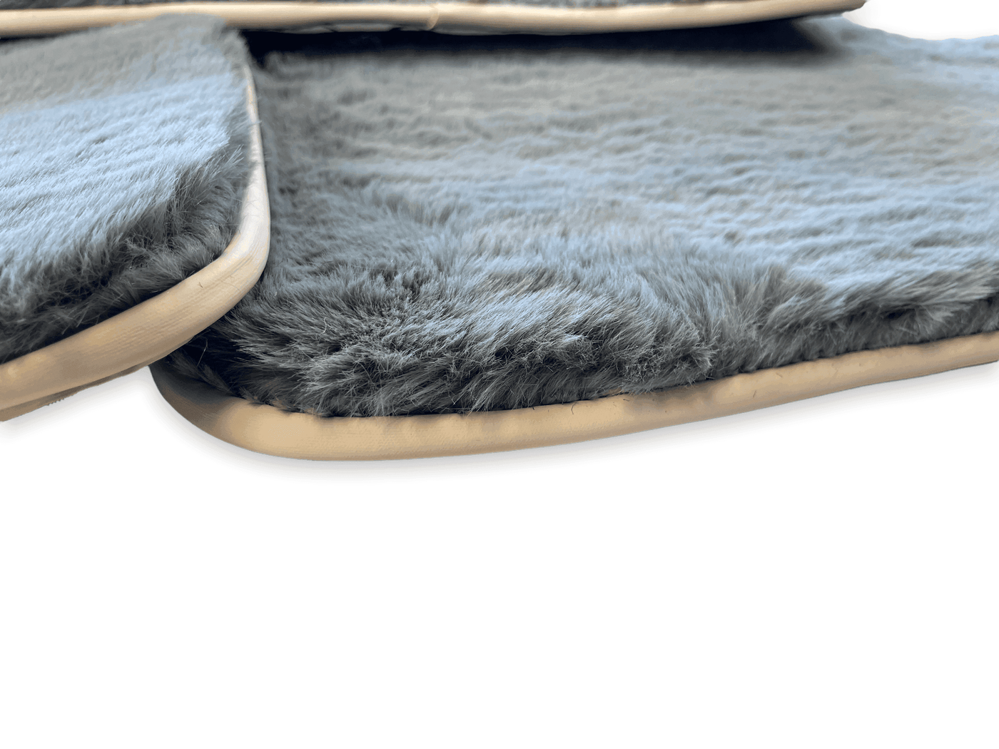 Sheepskin Floor Mats For Rolls Royce Ghost Series II (2021-2024) ER56 Design Brand - AutoWin