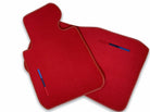 Red Floor Mats For BMW 3 Series E90 With M Package - AutoWin