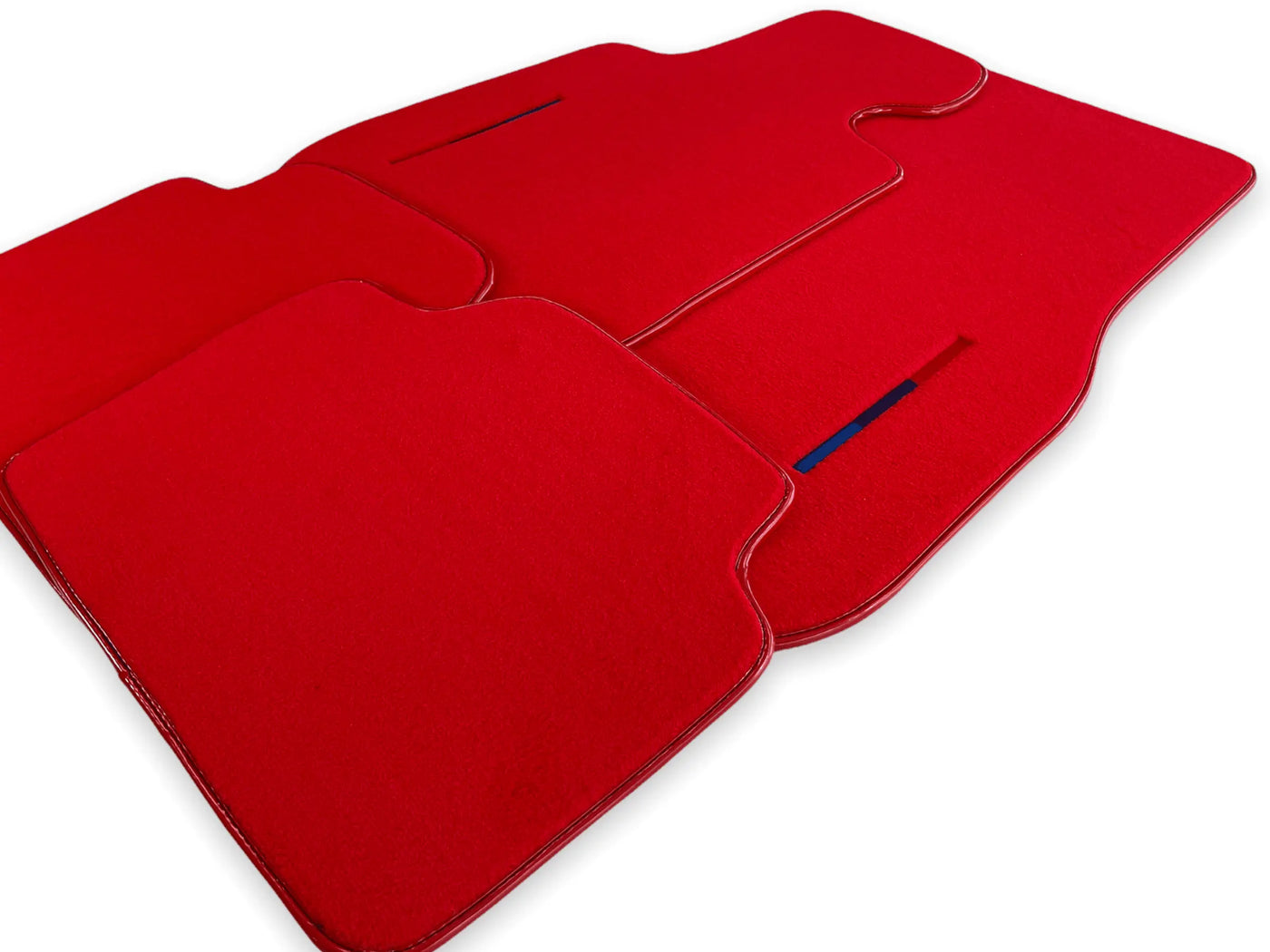 Red Floor Mats For BMW 3 Series F30 With M Package - AutoWin