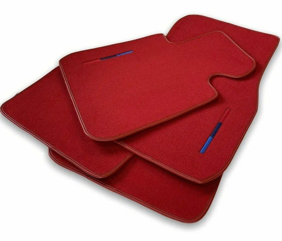 Red Floor Mats For BMW 4 Series F36 Gran Coupe With M Package - AutoWin