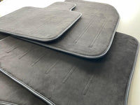 Alcantara Floor Mats For Rolls Royce Black Badge Dawn - AutoWin