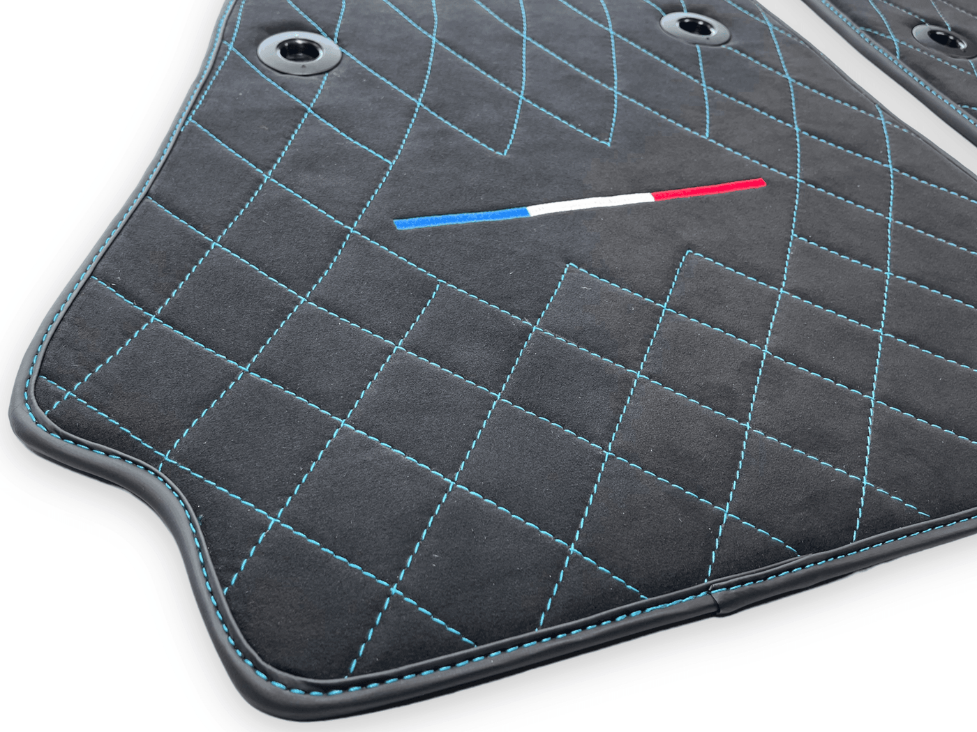 Alcantara Leather Floor Mats For Bugatti Chiron Limited Edition - AutoWin