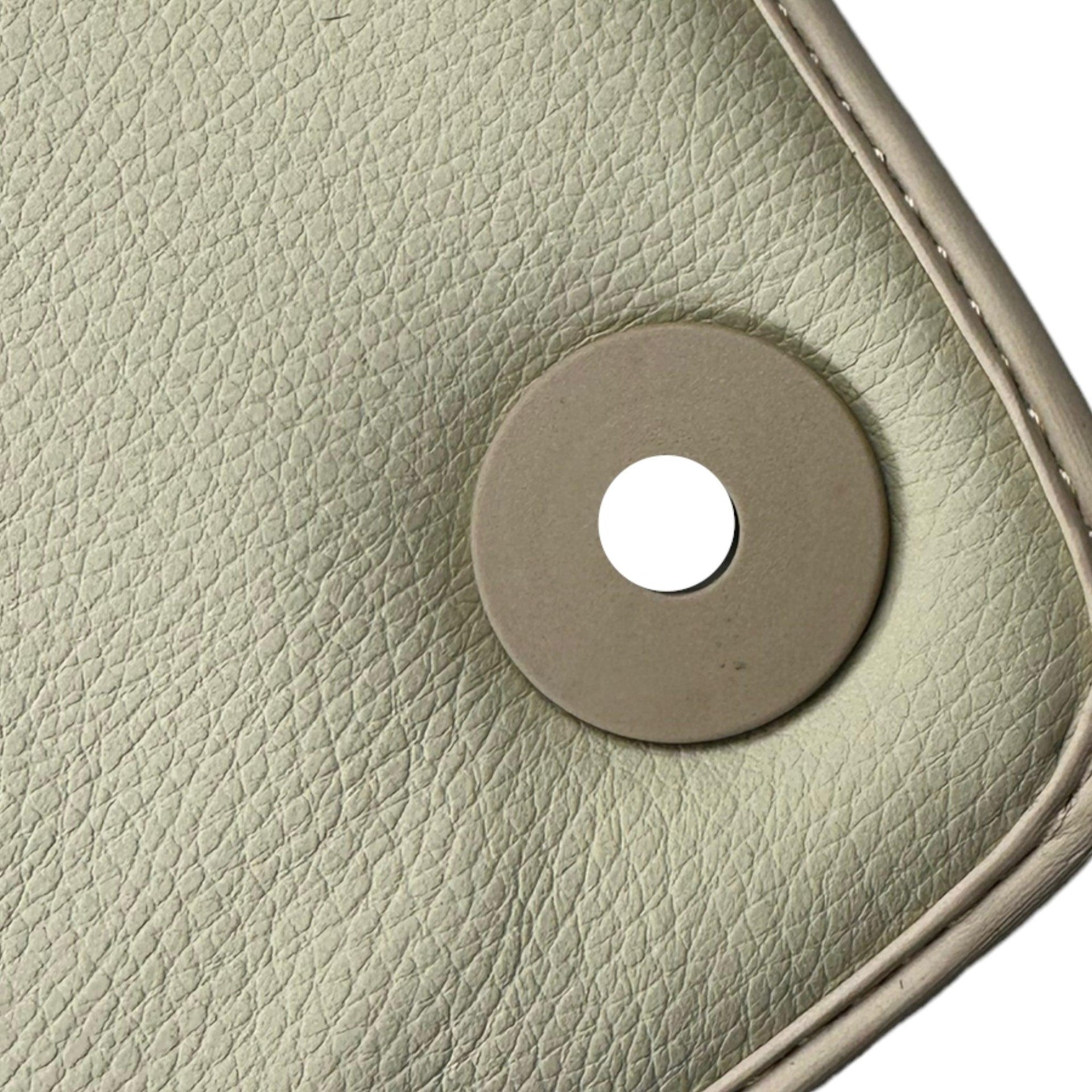Beige Floor Mats for Bentley Flying Spur (2013-2019) with Leather - AutoWin
