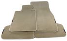 Beige Floor Mats For BMW 1 Series E81 With M Package - AutoWin