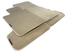 Beige Floor Mats For BMW 3 Series F30 With M Package - AutoWin