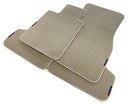 Beige Floor Mats For BMW 3 Series F30 With M Package - AutoWin