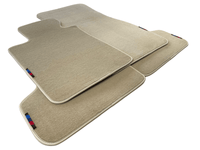 Beige Floor Mats For BMW 4 Series F32 With M Package - AutoWin