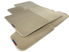 Beige Floor Mats For BMW X4M Series F98 With M Package - AutoWin