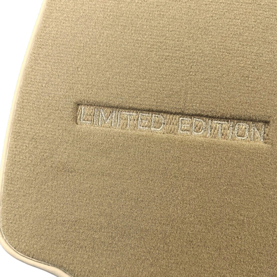 Beige Floor Mats For Mercedes Benz B-Class W247 (2019-2023) | Limited Edition - AutoWin