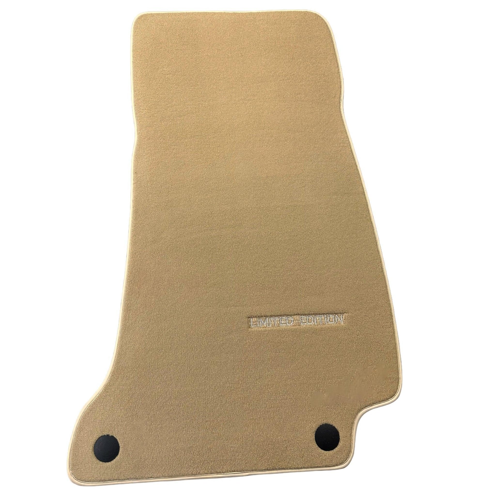 Beige Floor Mats For Mercedes Benz CLA-Class C117 Coupe (2013-2019) | Limited Edition - AutoWin