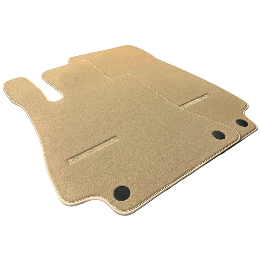 Beige Floor Mats For Mercedes Benz E-Class W210 Sedan (1995-2002) | Limited Edition - AutoWin