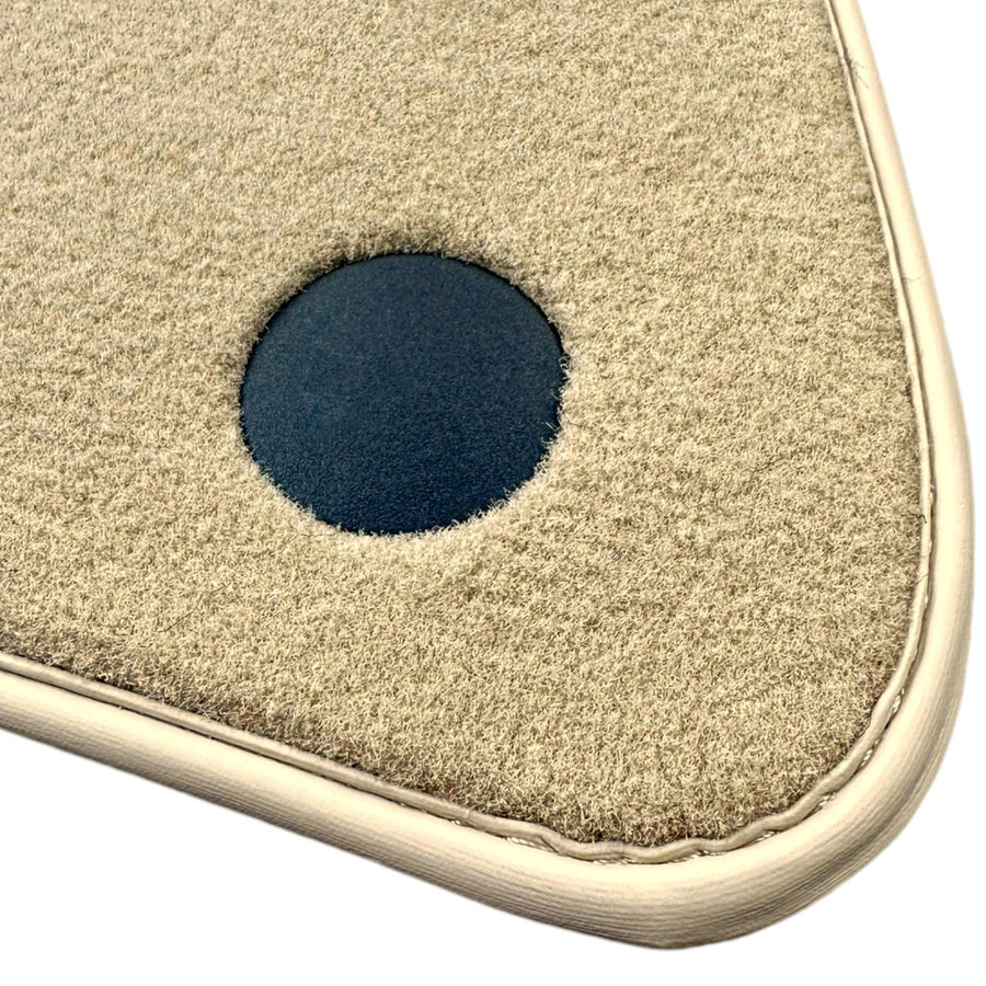 Beige Floor Mats For Mercedes Benz S-Class V222 (2013-2020) Long Wheelbase | Limited Edition - AutoWin