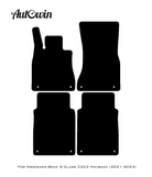 Beige Floor Mats For Mercedes Benz S-Class Z223 Maybach (2021-2023) | Limited Edition - AutoWin
