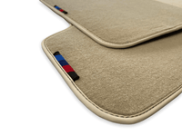 Beige Mats For BMW 3 Series E91 5-door Touring With M Package - AutoWin