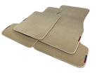 Beige Mats For BMW M3 G80 With M Package - AutoWin