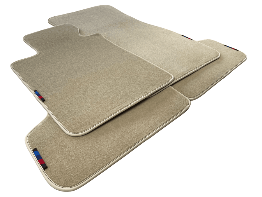 Beige Mats For BMW M6 F12 Convertible With M Package - AutoWin