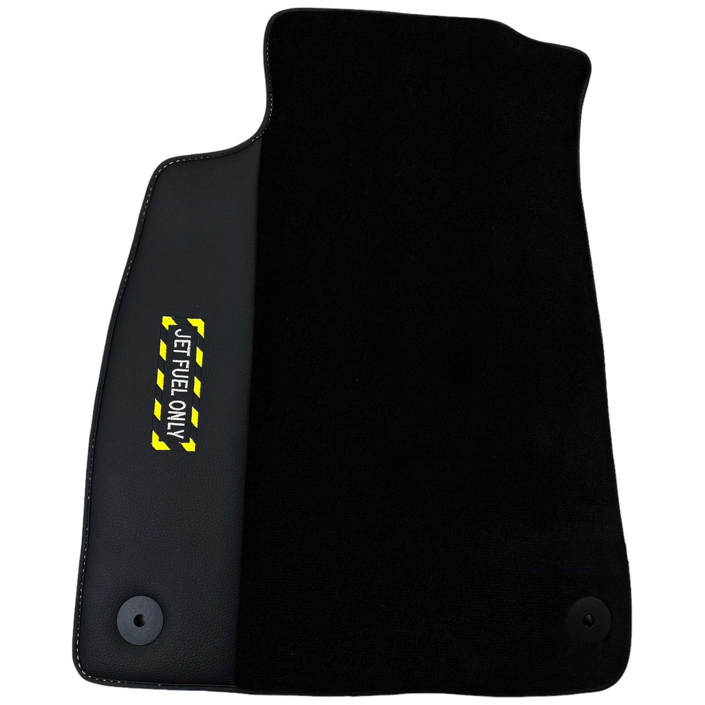 Black Floor Mats for Audi A3 - 3-door Hatchback (2000-2003) | Fighter Jet Edition - AutoWin