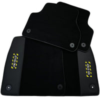 Black Floor Mats for Audi A3 - 5-door Hatchback (1996-2000) | Fighter Jet Edition - AutoWin
