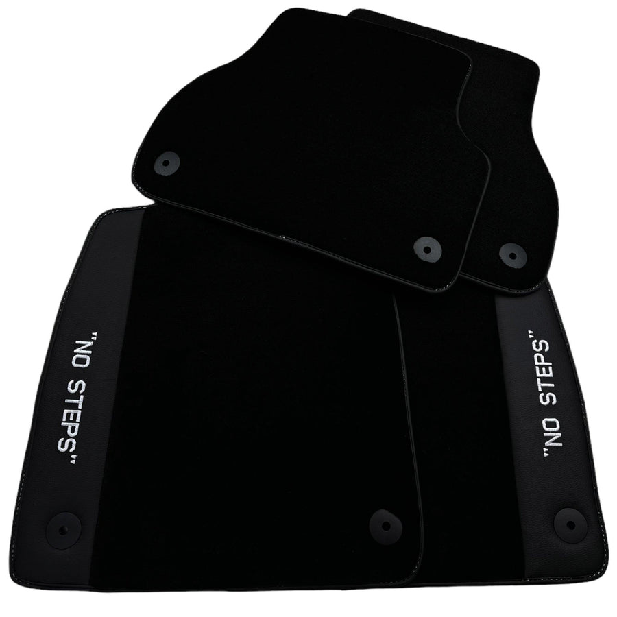 Black Floor Mats for Audi A3 - Convertible (2008-2013) | No Steps - AutoWin