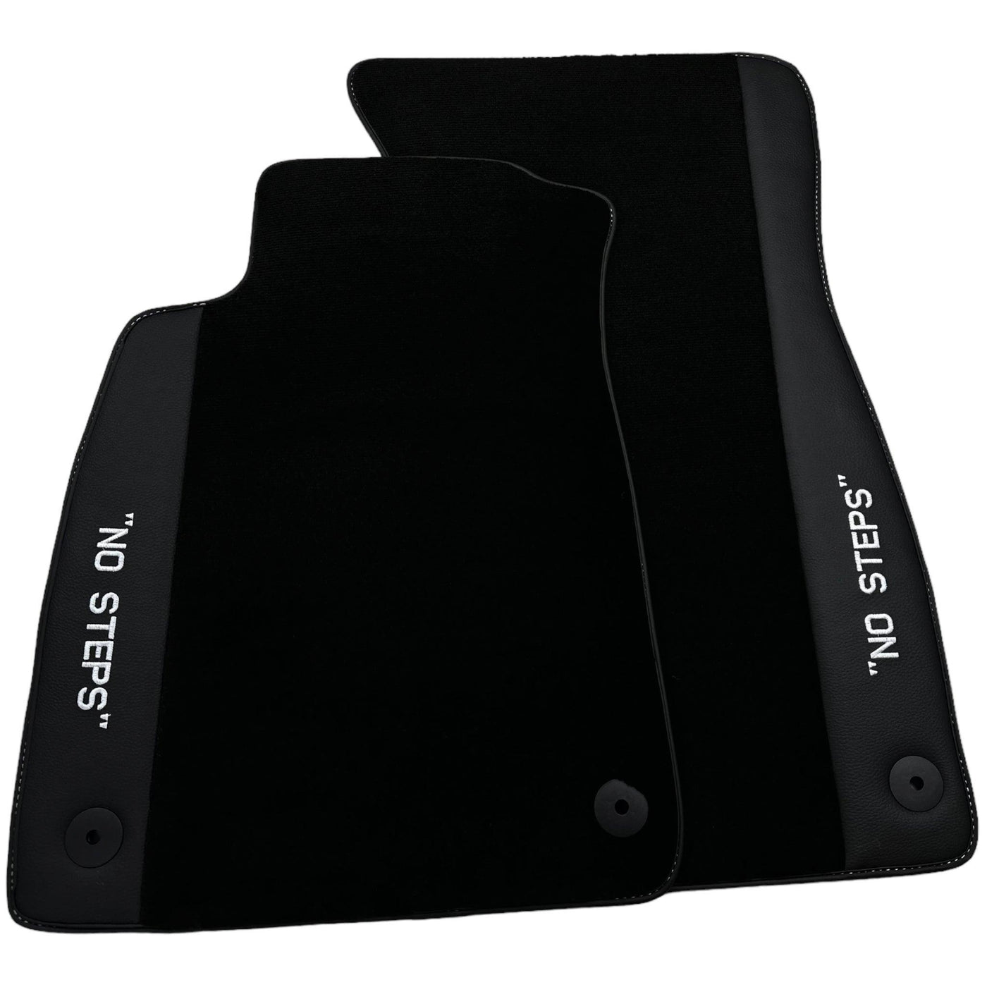 Black Floor Mats for Audi A4 - B5 Facelift Avant (1999-2001) | No Steps - AutoWin