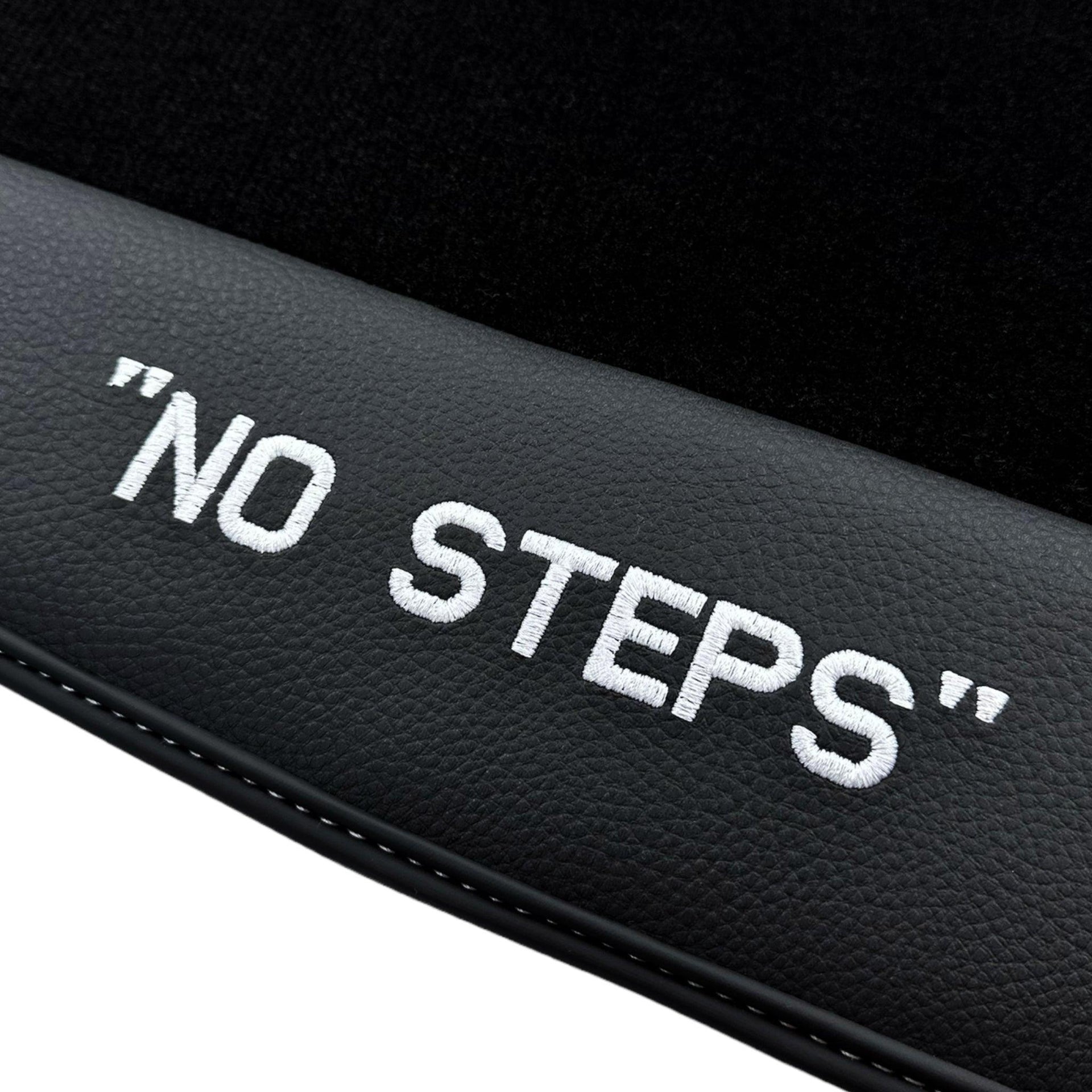 Black Floor Mats for Audi A6 - C5 Sedan (1997-2002) | No Steps - AutoWin