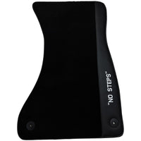 Black Floor Mats for Audi A6 - C8 Allroad Quattro (2019-2023) | No Steps - AutoWin