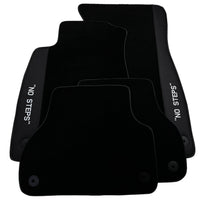 Black Floor Mats for Audi A8 D3 Long (2002-2010) | No Steps - AutoWin