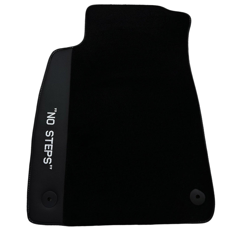 Black Floor Mats for Audi A8 D4 (2010-2017) | No Steps - AutoWin
